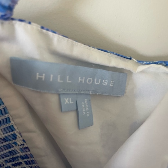 XL Hill House Juliana Dress in Blue Shell Mosaic - Picture 6 of 6